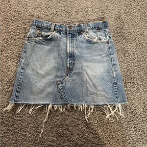 The Vintage Twin Levi’s Denim Mini